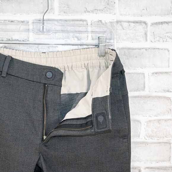 Lululemon Men's Shadow Lite Pants in Charcoal Gray elastic waist Size 32 - Picture 4 of 10